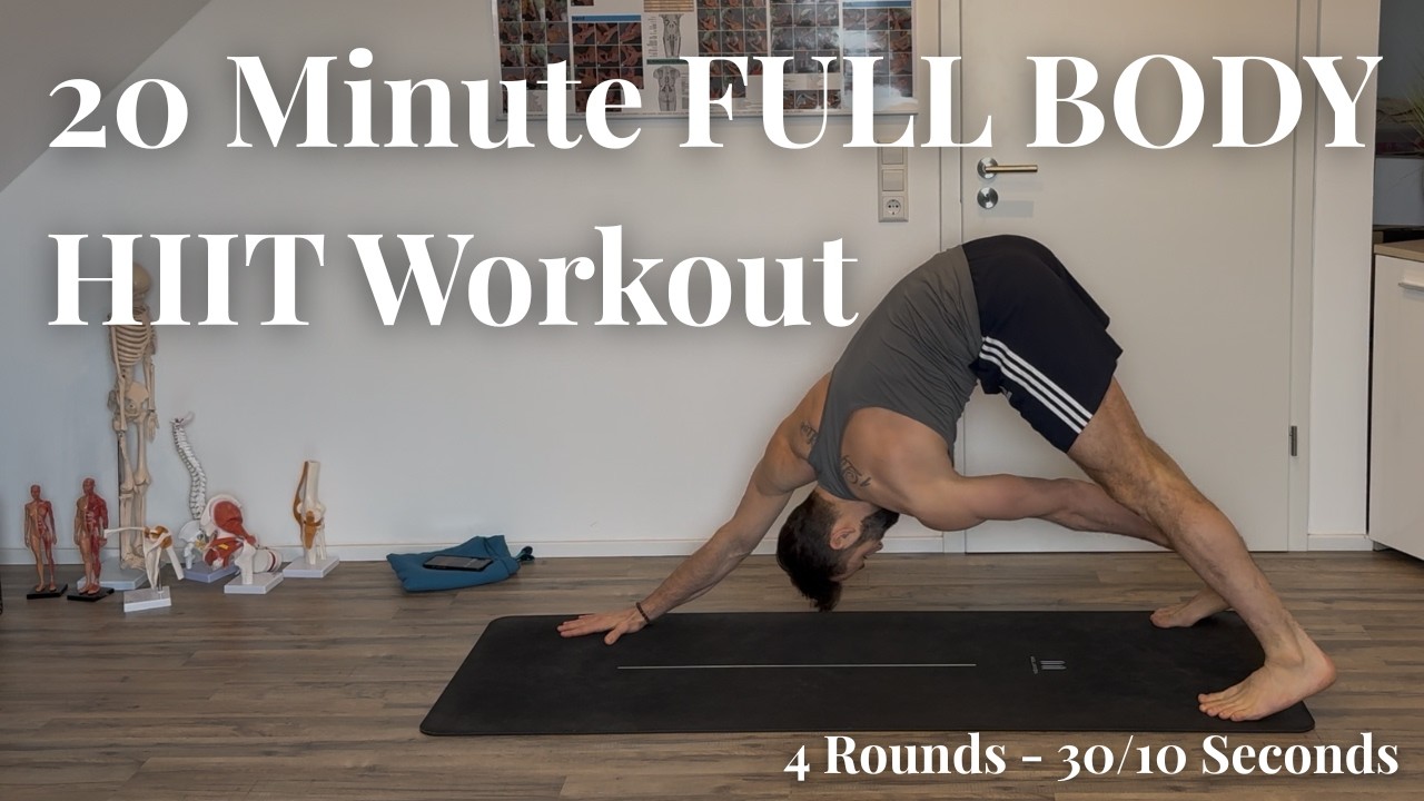 20 Minute Full Body HIIT Workout – No Equipment - YouTube