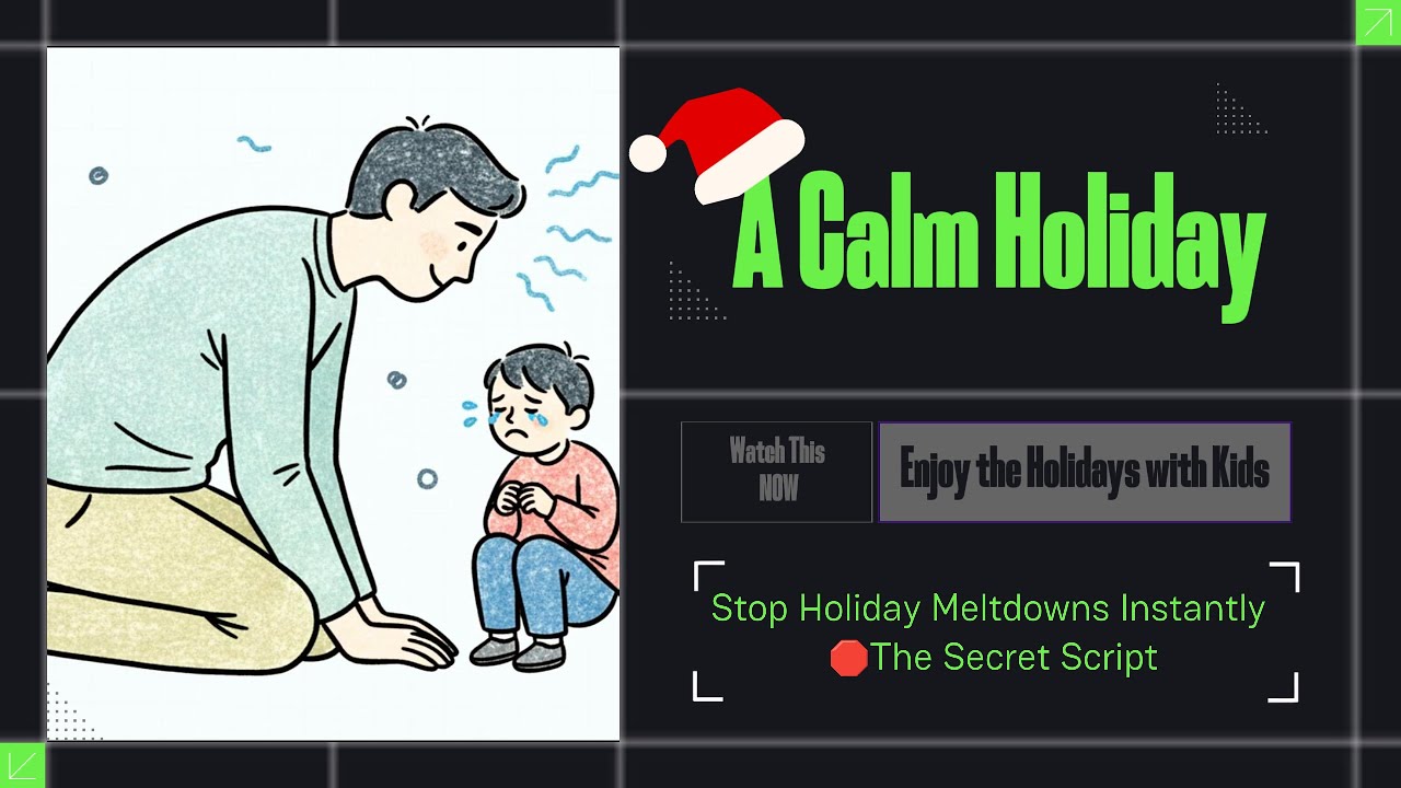 Хотите более спокойных праздников? Боитесь истерик в праздничные дни? Смотрите это прямо сейчас! ...