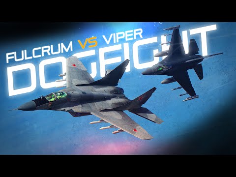 American F-16C Viper Vs Russian Mig-29 Fulcrum | DOGFIGHT | Digital Combat Simulator | DCS |