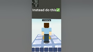 How to properly God bridge in bloxd.io! #bloxd #minecraft #imstillhere SUBSCRIBE FOR COOKIES