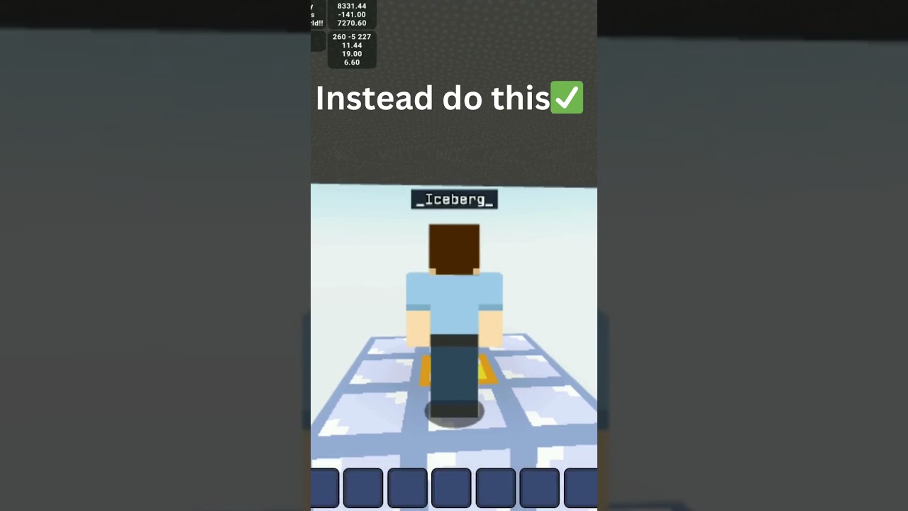 How to properly God bridge in bloxd.io! 