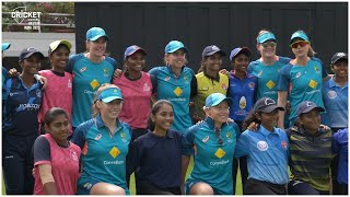 Litchfield mic'd up as Aussies join local skills clinic | India v Australia 2022-23