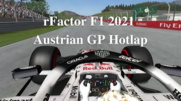rFactor F1 2021 Mod Austrian GP Hotlap