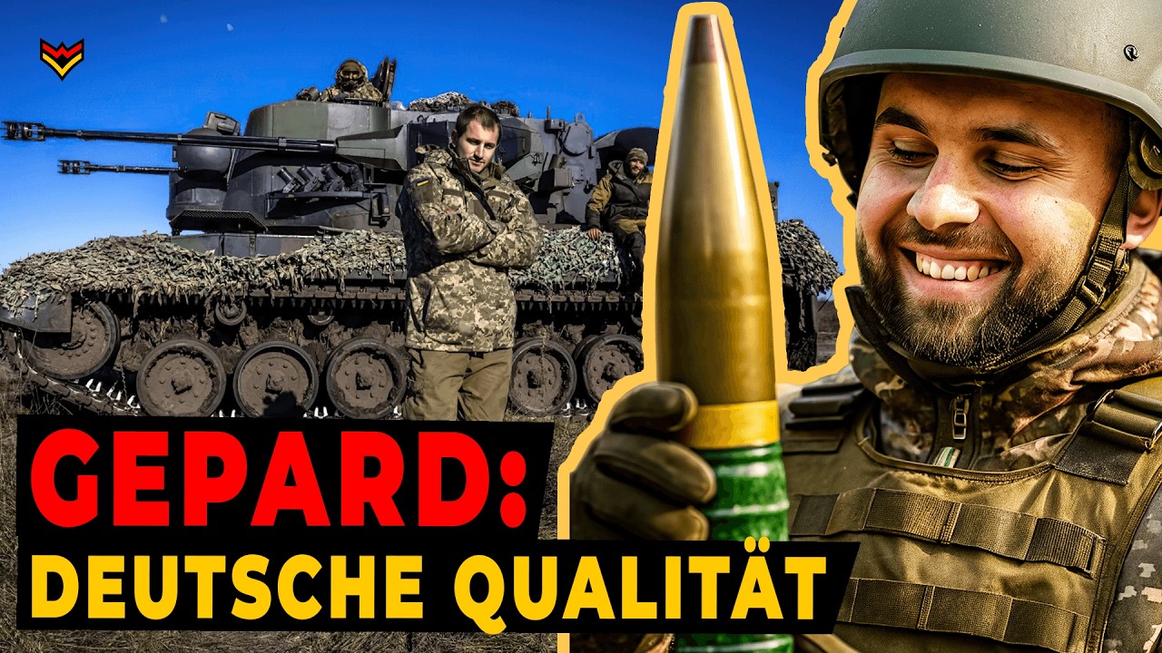 GEPARD: Ukrainische Soldaten Enthüllen Die Harte Wahrheit Über Den Deutschen Flugabwehrkanonenpanzer