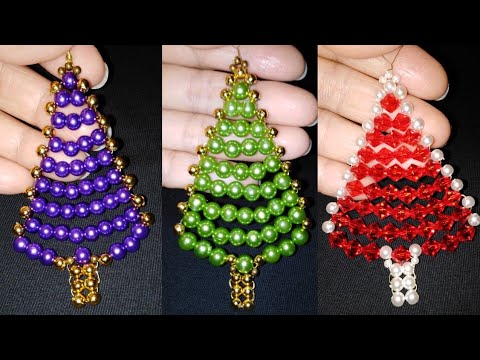 ❤️ Christmas Decorations . DIY Beaded Christmas Tree.❤️ 