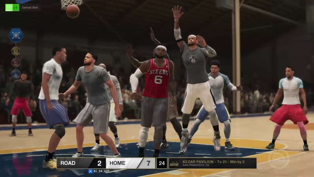 NBA Live 18 | Live Run | BC DA GOD (Stretch Big)  vs 5 Random Solo