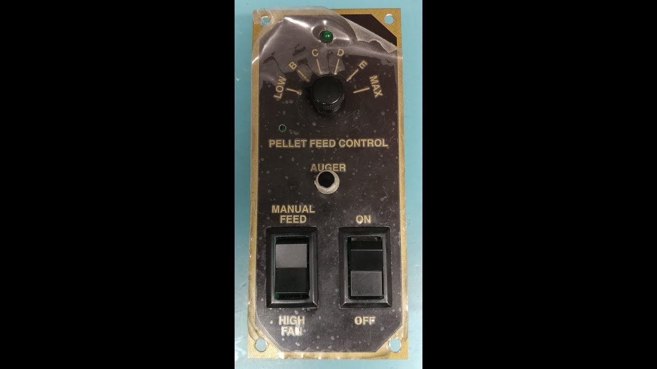 Breckwell Pellet Stove Controller Fuse Demonstration Video YouTube