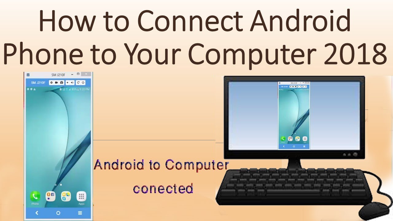 How to Connect Android Phone to Your Computer 2018 - YouTube