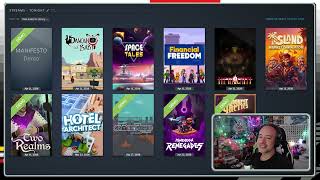 Indie Variety Night - Space Tales, Financial Freedom, Infinicrypt, and Island Market Simulator