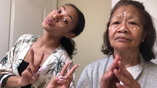 MY GRANDMA AND I TRY KOREAN SKINCARE FT. YesStyle