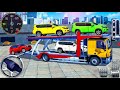 Trailer Truck car transport 3D Game #truck