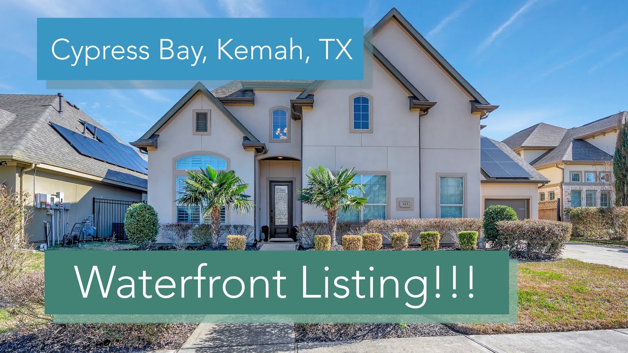 Water Front Listing Appia Drive Kemah, TX YouTube