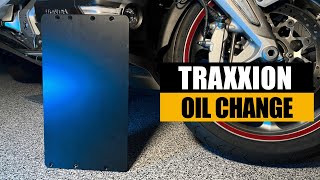 Oil Change With Traxxion Engine Guard Installed