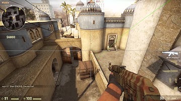 CS:GO Smoke Spots - T Spawn to Xbox [Dust 2]