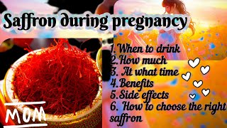 Saffron / kesar during pregnancy 🤱🏻 Third trimester #pregnancy #kesar #pregnancyjourney