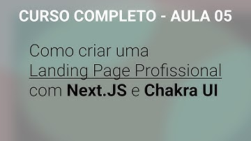 #05 - Como trabalhar com sobreposição de elementos Next.js e Chakra UI