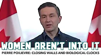 Pierre Poilievre Is Losing Women, Badly
