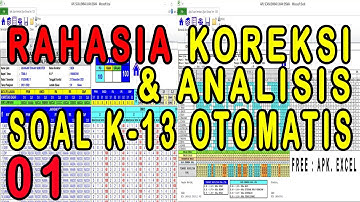 Cara Membuat Aplikasi Koreksi Lembar Soal Ujian Otomatis Di Mc. Excel - Part 1