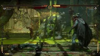 Mortal Kombat 11 Spawn vs Sonya comeback