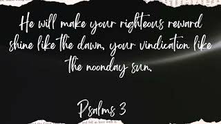 Commit your way to the LORD || Psalms 37:5-6