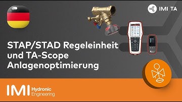 STAP/STAD-Regeleinheit und TA-Scope von IMI TA - Anlagenoptimierung