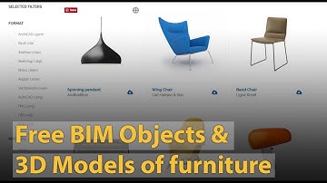 Download Free BIM Objects and 3D Models of furniture | Bimarium