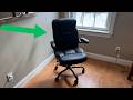 JOYNET Ergonomic Office Chair Review | PU Leather, Flip-Up Arms &amp; Lumbar Support