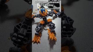 Adventures in #Bionicle #3DPrinting: Ball Joint Sizing is KEY!