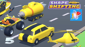 Shape shifting | shape shifting all levels gameplay walkthrough part 5