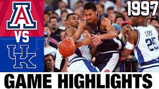 Arizona vs Kentucky | 1997 NCAAM Basketball Championship Highlights