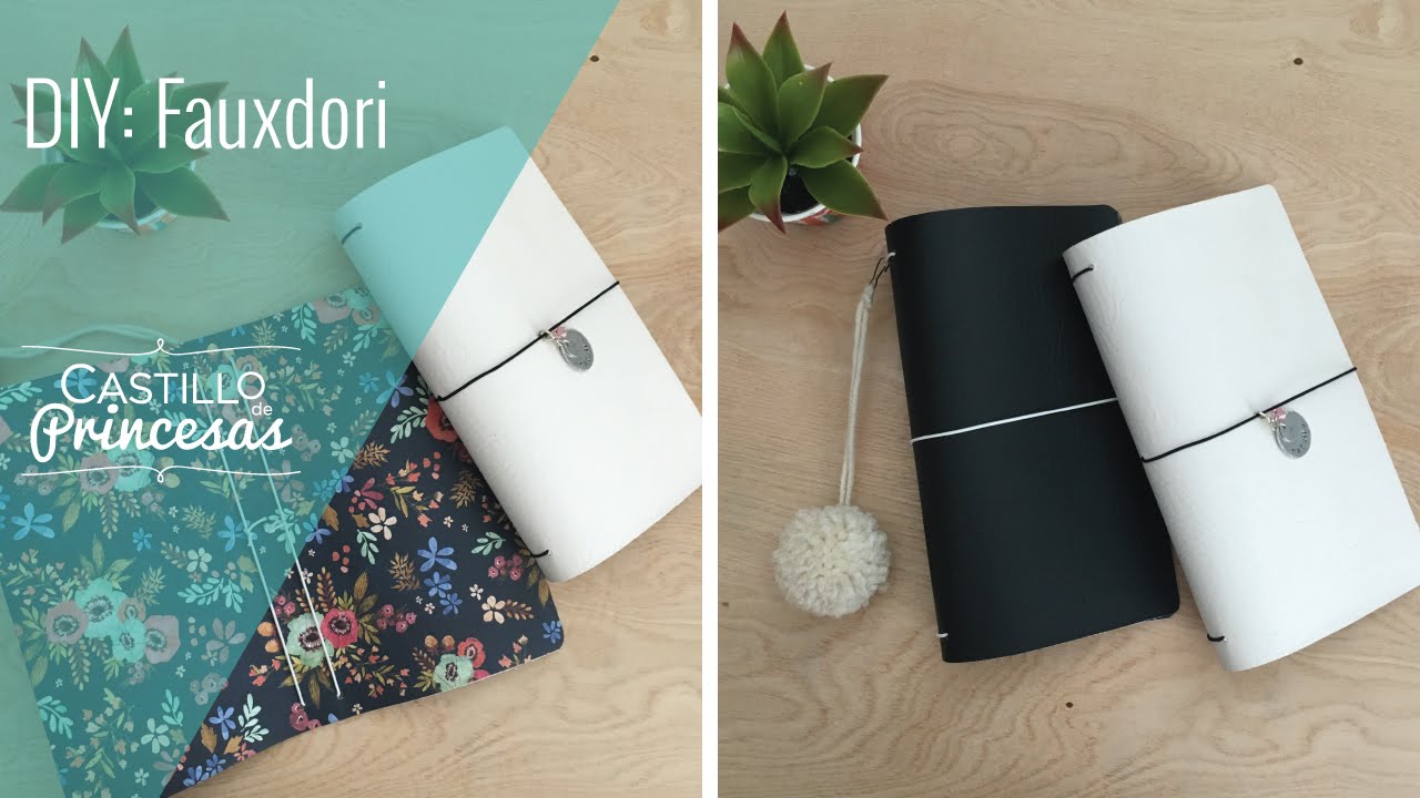 Diy Tutorial Como Hacer Una Agenda Midori Fauxdori Youtube