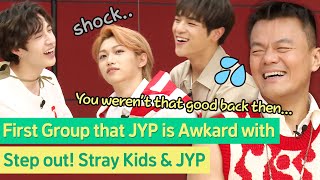 Awkward Overflow JYP & Stray Kids!😅💦(and Stray Kids's Behind Story of Birth) Resimi