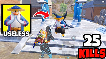 This Ninja Penguin is ABSOLUTELY USELESS in BGMI • (25 KILLS) • BGMI Gameplay 