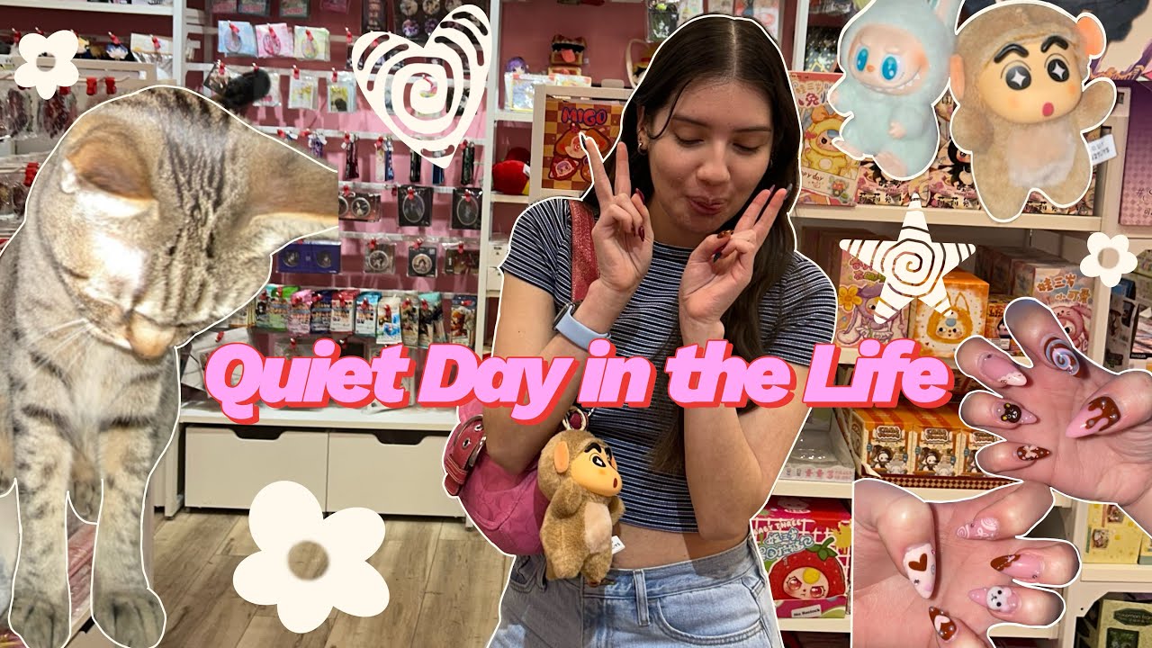 Spend A Sunny Sunday with Me🤍Shopping, Crafts, Workout!!