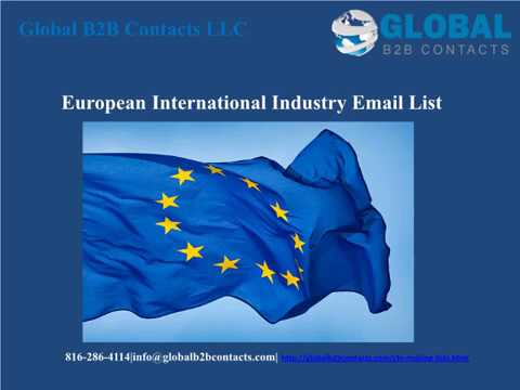 European  International Industry Email List