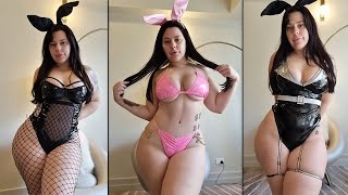 Sexy Easter Bunny Lingerie Try on haul | SHEIN