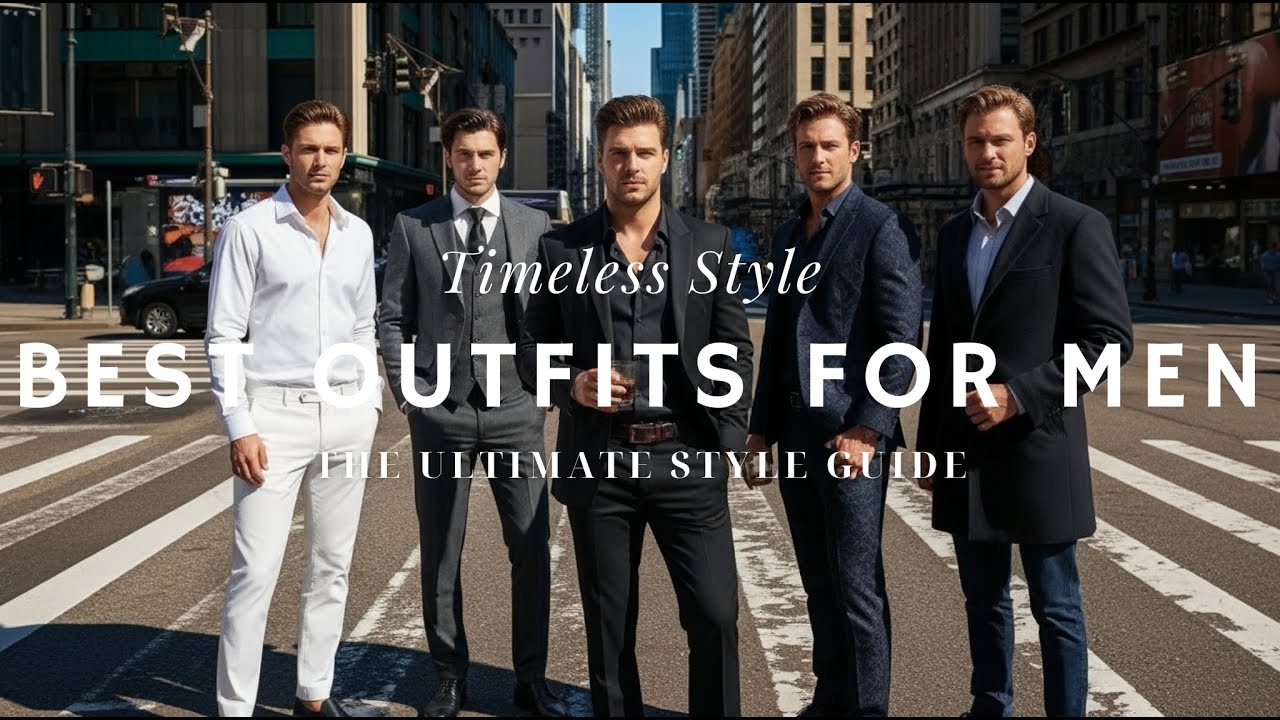 Best Outfits For Men To Elevate Your Presence ✨ The Ultimate Style Guide | Timeless Style