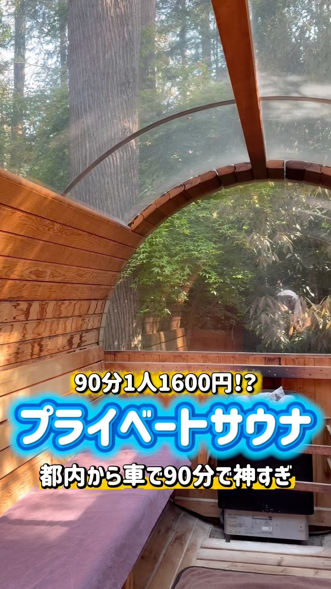 The pricing is seriously wrong (in a good way) #privatesauna