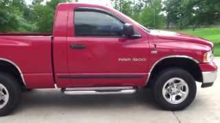 HD VIDEO 2004 DODGE RAM 1500 ST HEMI 4X4 AUTOMATIC USED FOR SALE SEE WWW.SUNSETMILAN.COM