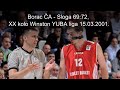 Borac ČA - Sloga 69:72, XX kolo Winston YUBA liga, 15.03.2001.