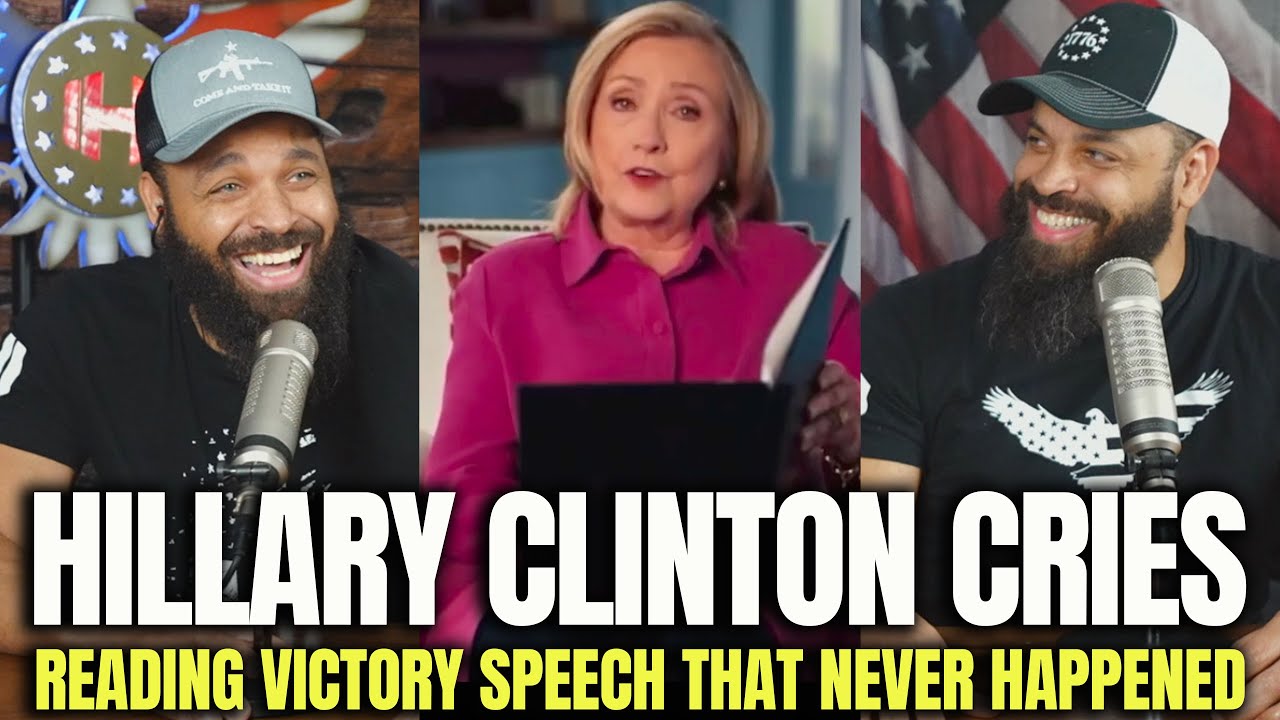 Hillary Clinton Cries Reading Victory Speech That Never Happened RBN