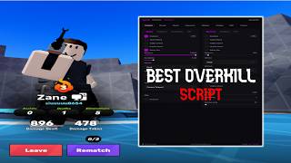 Roblox Overkill Script - Aimbot, Silent aim, Skin Changer and MORE... (Matcha External)