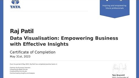 Accenture Free Internship Data analytics and visualisation #internship