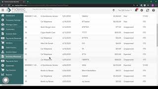 Fidesic AP QuickBooks Online Account Configuration