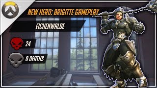Overwatch Brigitte on Eichenwalde 0 Deaths