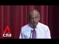 Singapore has to be able to defend itself safeguard interests k shanmugam