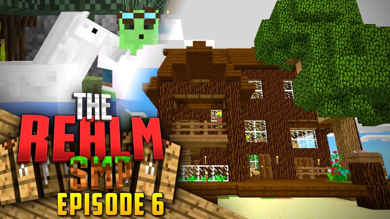 Minecraft PE Realms SMP - Ep.6 : Home/Town Square - YouTube