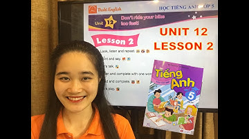 HỌC TIẾNG ANH LỚP 5 - Unit 12 - Lesson 2. Don