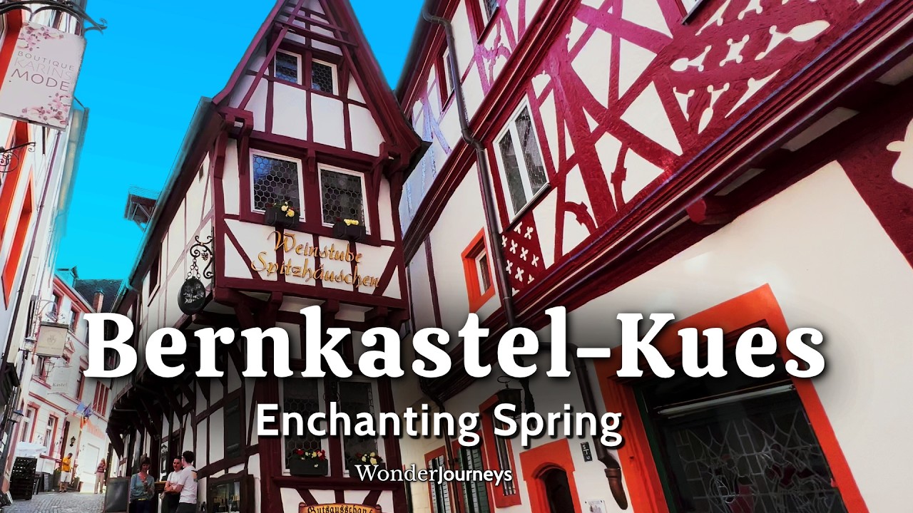 Сказочная весна в Бернкастель-Кусе 🌸✨