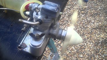 OS FS 20 four stroke, the small one.